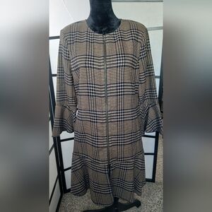 Stylish Houndstooth Jacket